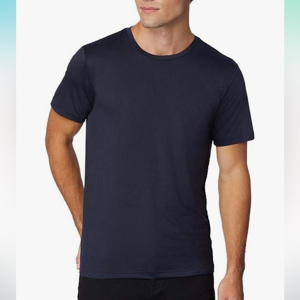 NWT 32 DEGREEES Men's Cool Classic Crew T-Shirt | Anti-Odor | 4-Way Stretch M